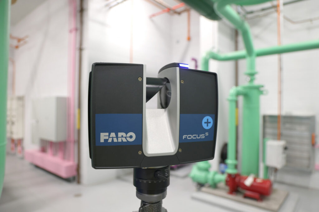 FARO Focus 3Dレーザースキャナー：現場の記録を迅速・高精度で