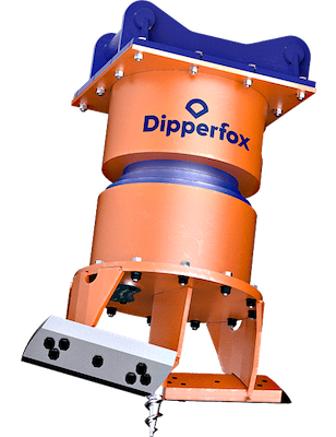 DipperFox社製　根株切削機