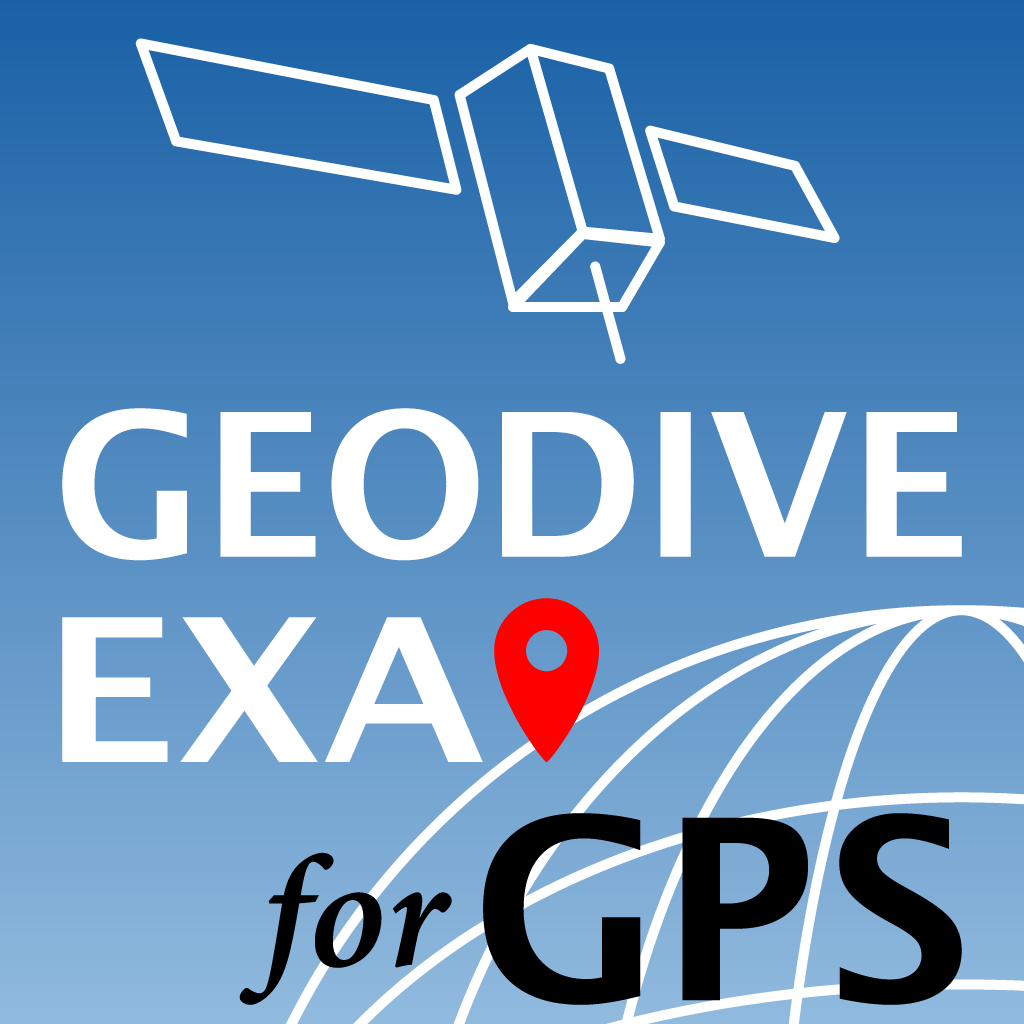 iPhoneGPSアプリ【GeoDiveExa】