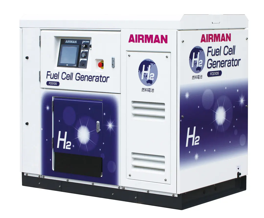 水素燃料電池式発電装置「FCG10S」